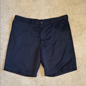 Roundtree & Yorke Easy Care Black Dress Shorts
